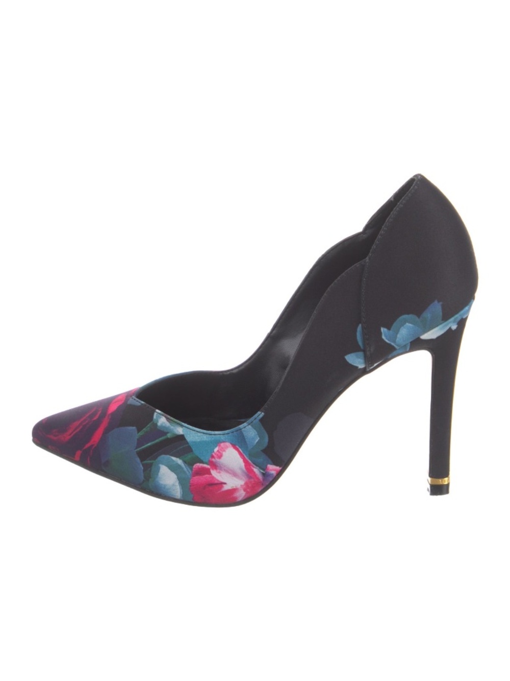 Ted Baker London Floral Print Pointed Toe Pumps Size 38 (US 8) NWT